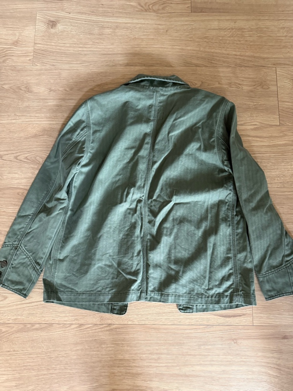 Lee Olive Green Utility Jacket - Picture 2 of 6